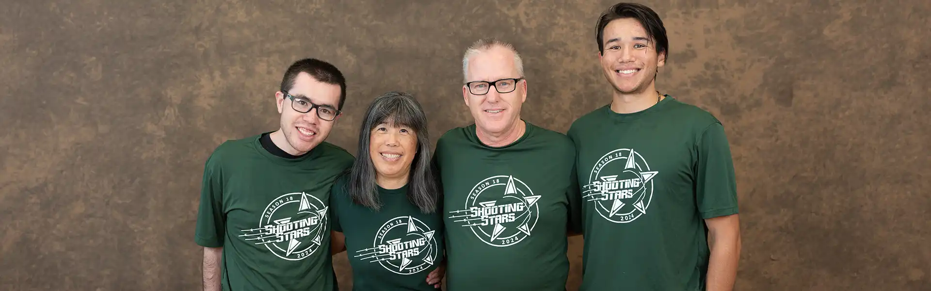 photo of the Clark family